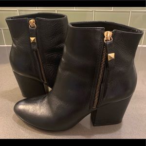 Kate Spade Leather “Rickee” Ankle Boots Booties